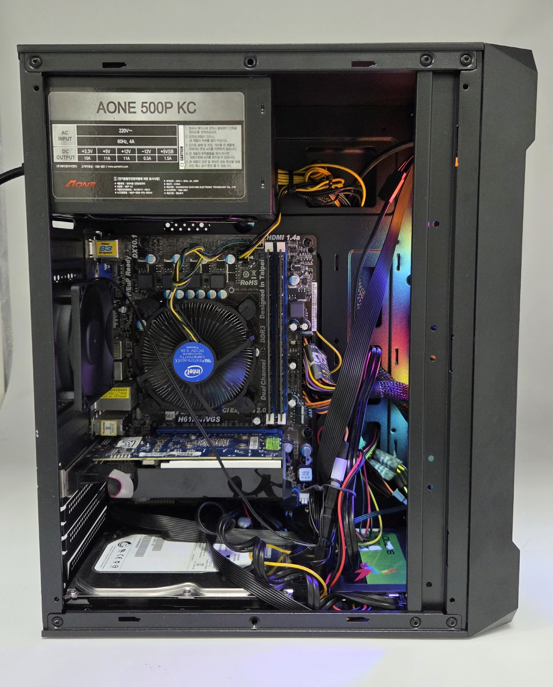 최저가 조립데스크탑 2500 GTX430 부품교체가능 AS가능