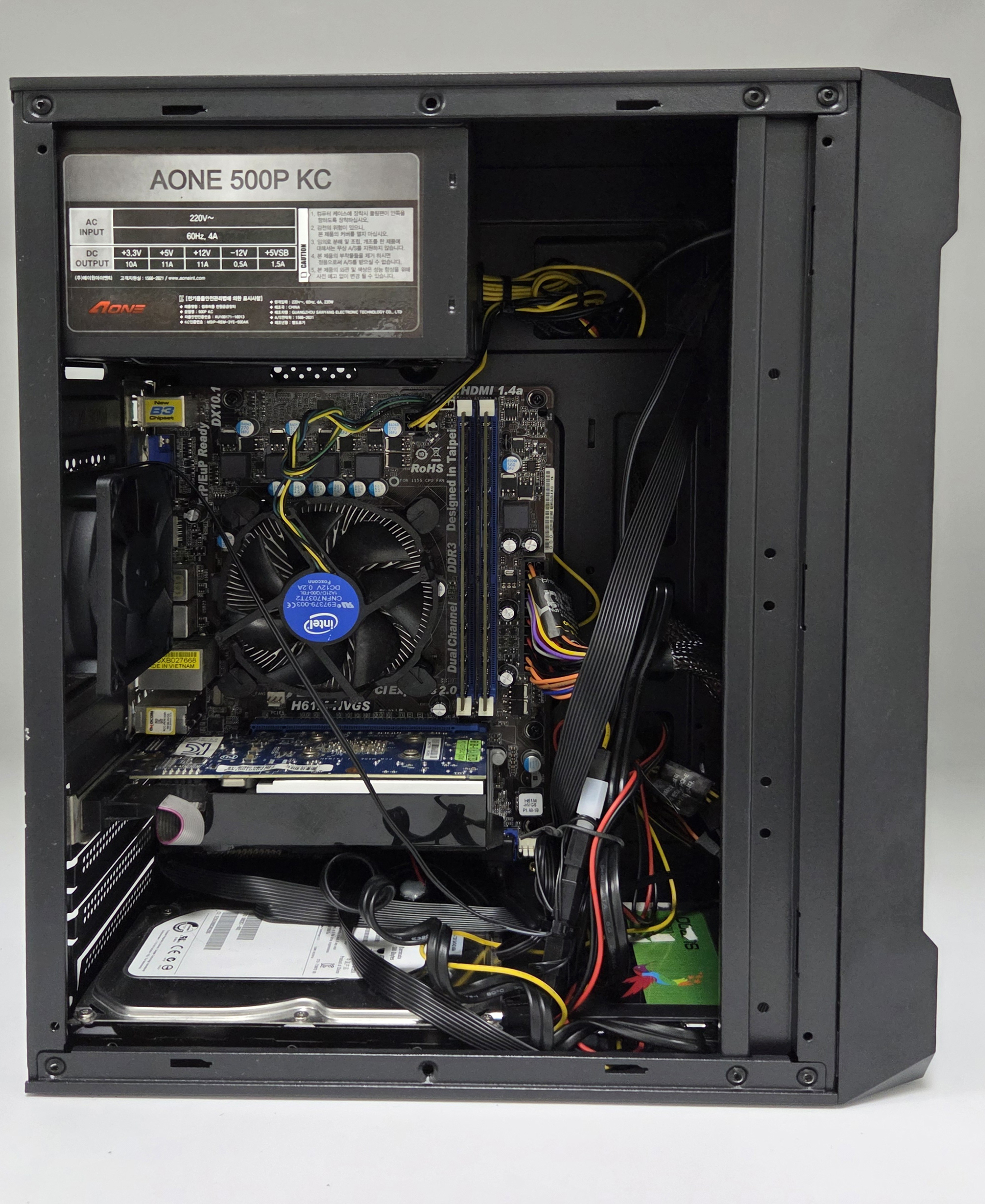 최저가 조립데스크탑 2500 GTX430 부품교체가능 AS가능