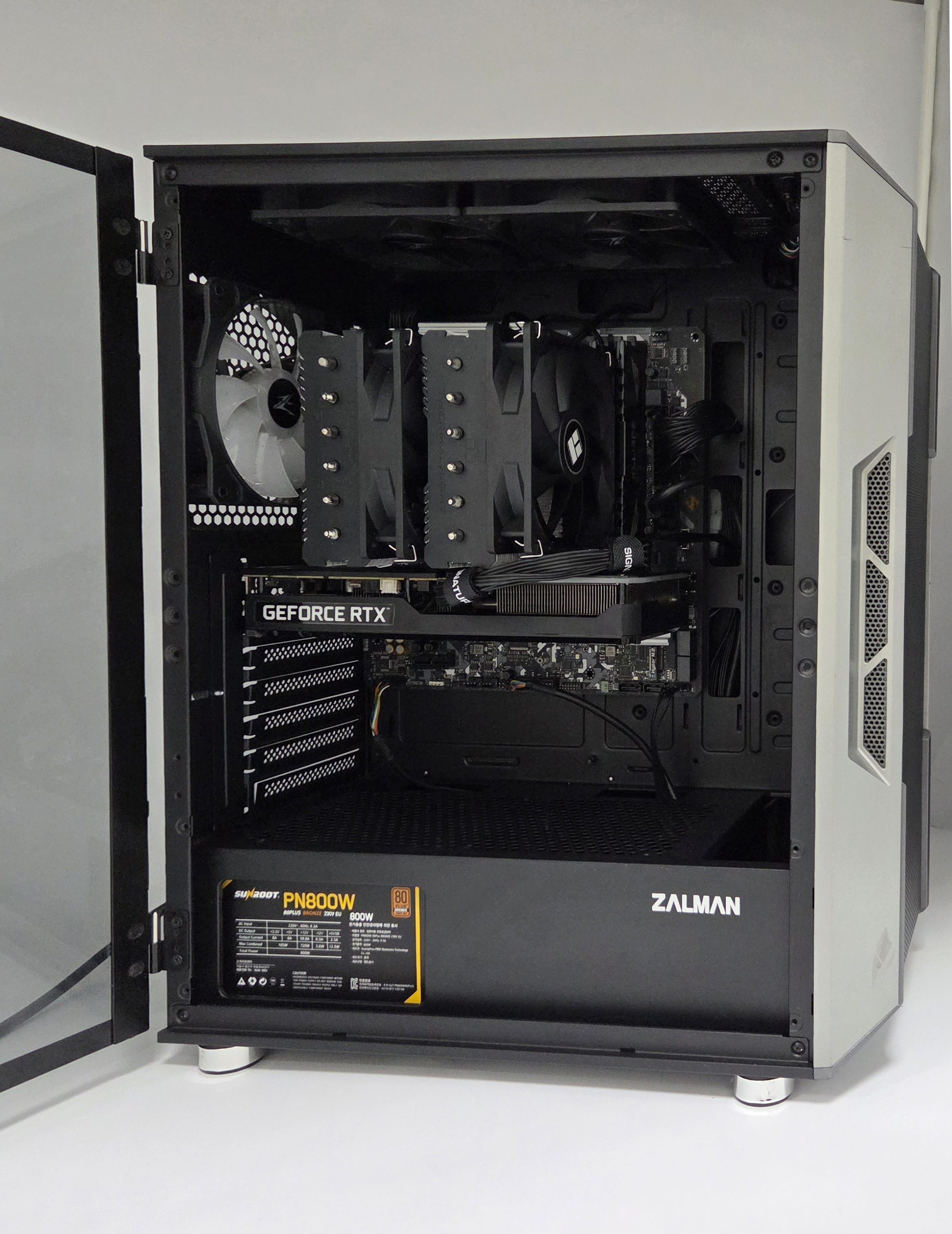 조립데스크탑 12600KF 3060TI 상세동일 부품교체가능