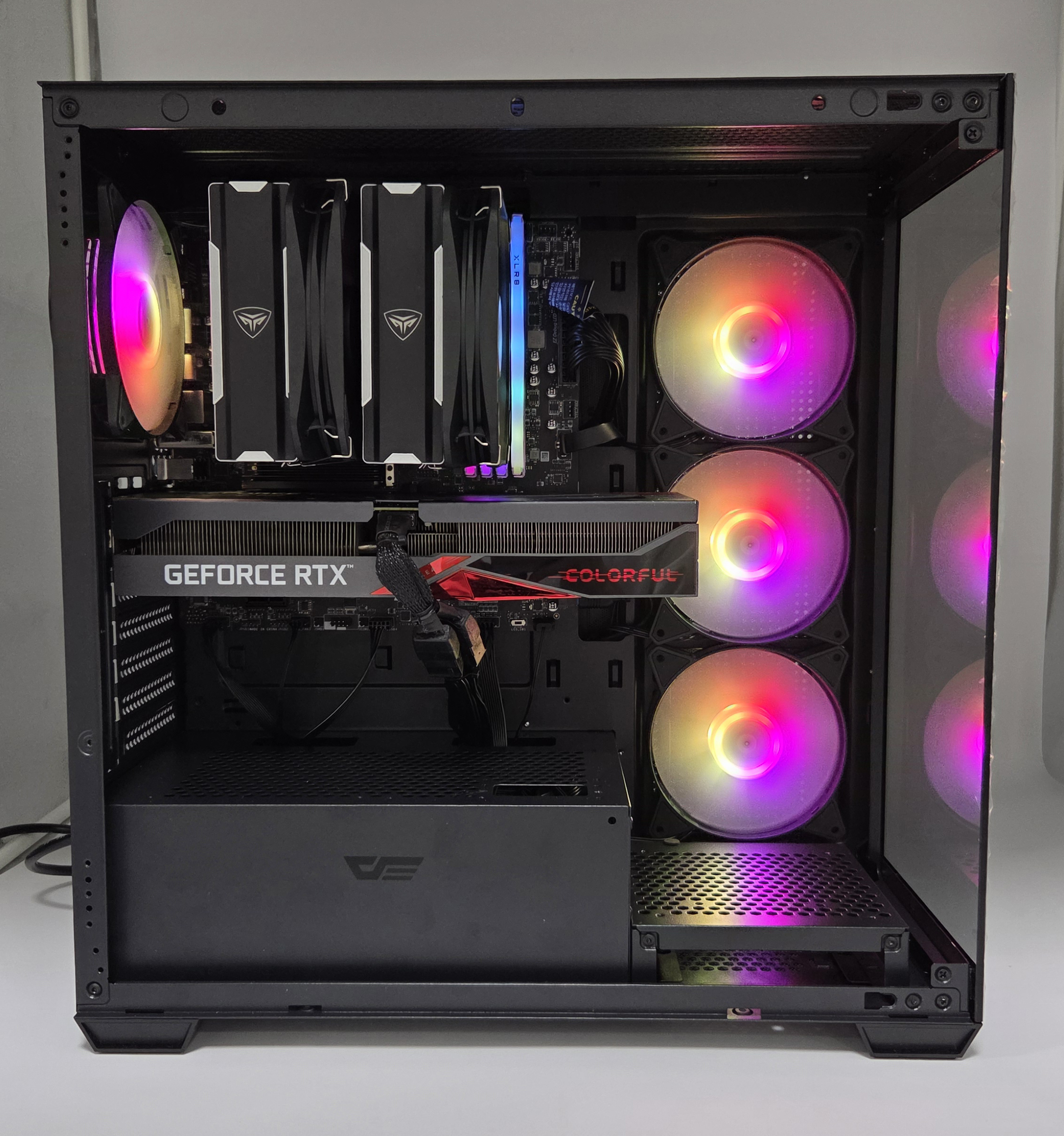 조립데스크탑 5700X3D 3070TI 어항 상세동일 부품교체가능