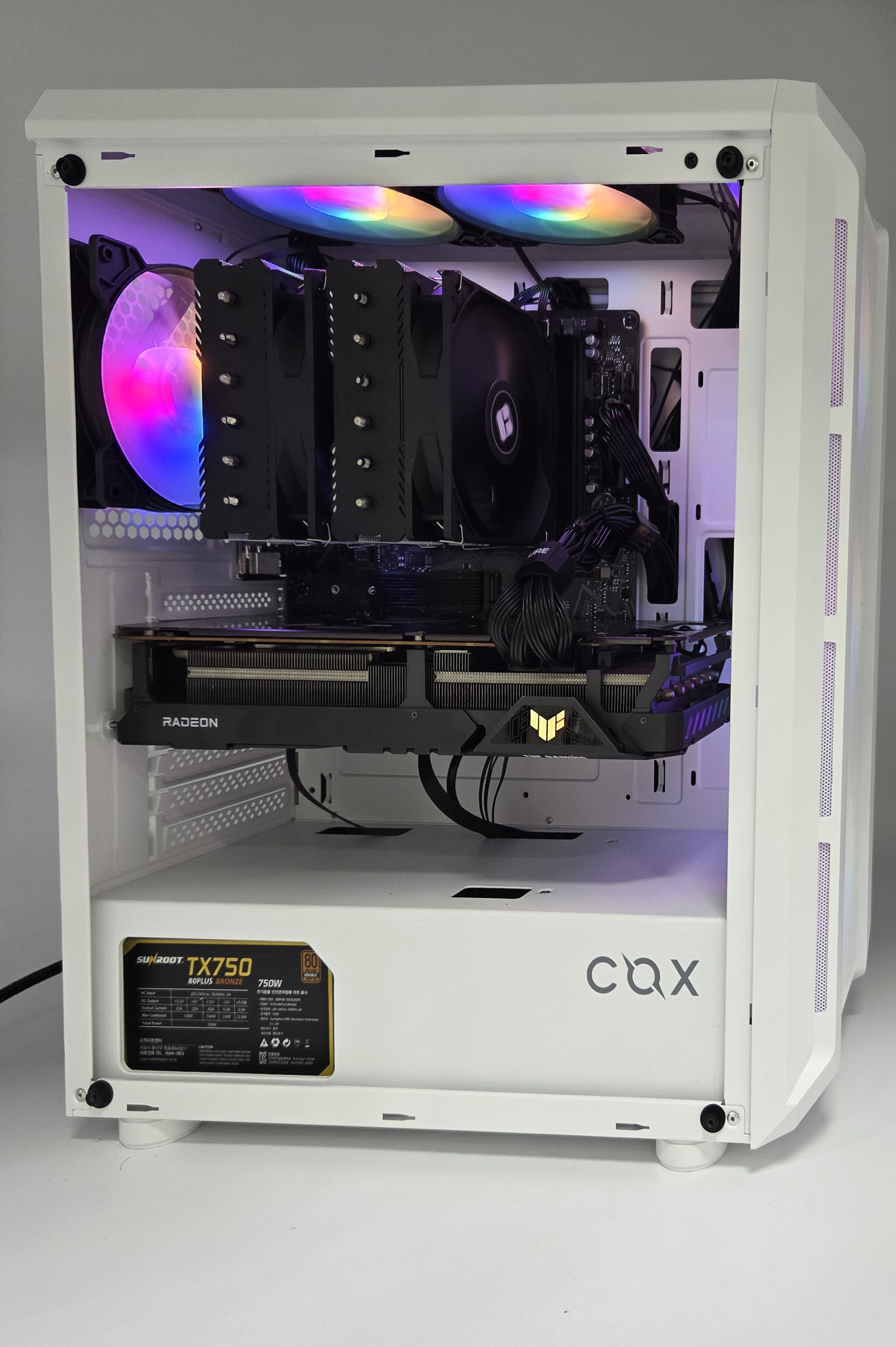 조립데스크탑 5700X 6800XT 상세동일 부품교체가능