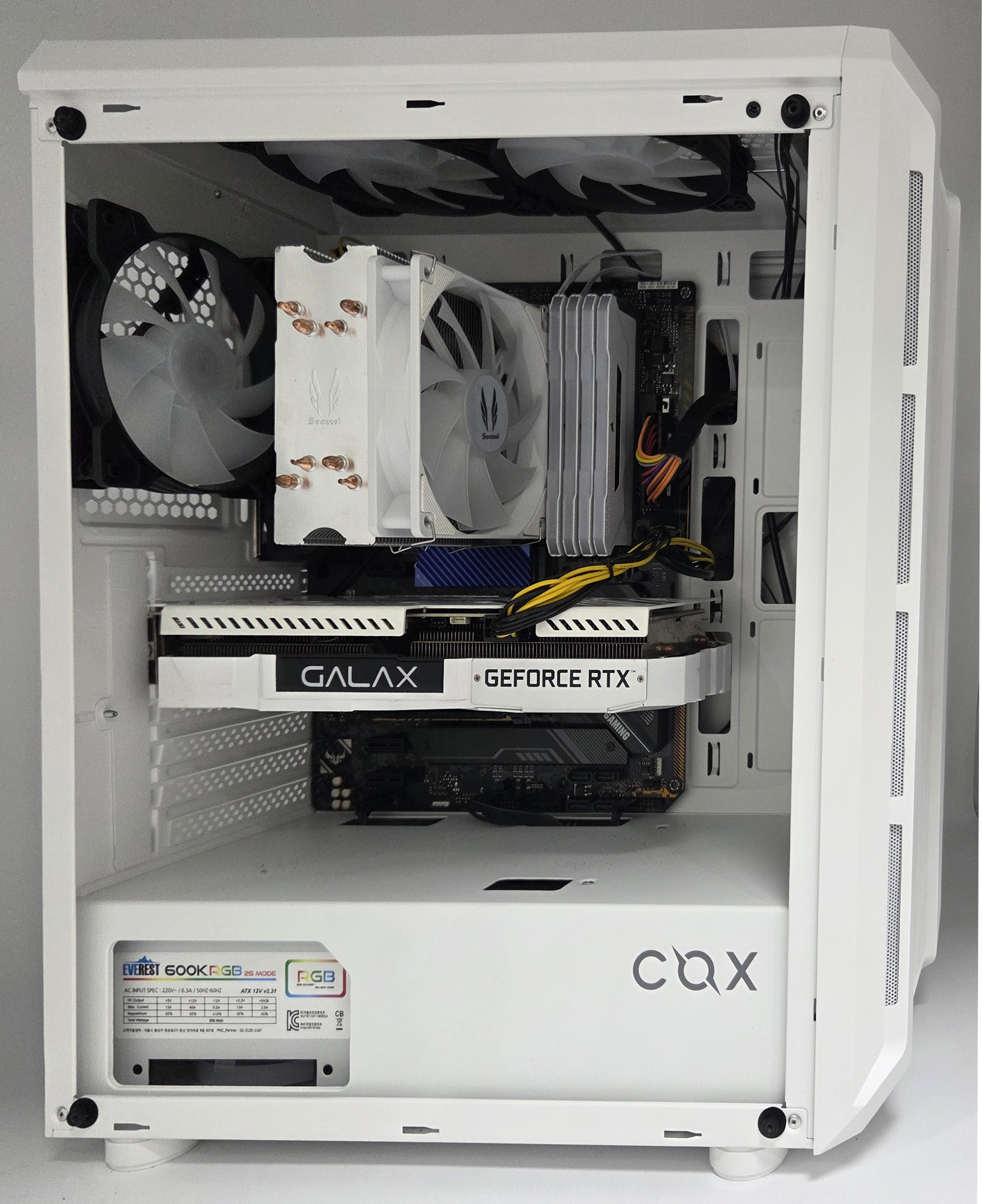 조립데스크탑 9900K 3060 EX CL18 상세동일 부품교체가능