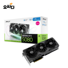 PNY 지포스 RTX 5080 OC D7 16GB Triple Fan STCOM